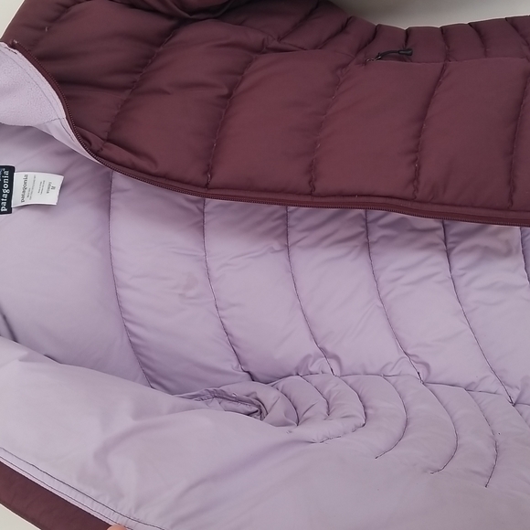 Patagonia Maroon Pipe Down Ski Puffer Jacket, 600-Fill European Go… - Picture 12 of 12